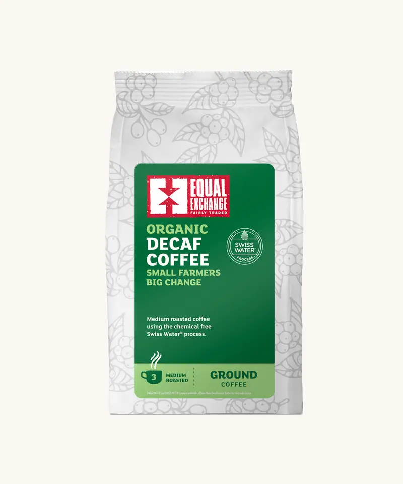 Equal Exchange Decaf Ground Coffee - Medium Roast 200G Bbf Jul-26 1