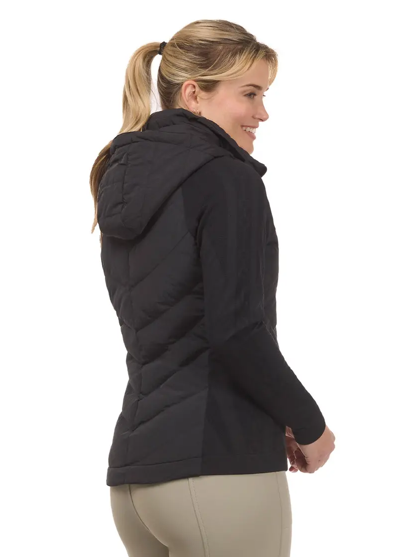 Equitech Hybrid Hooded Quilted Jacket 10