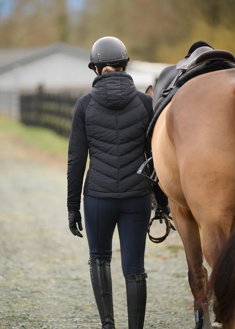 Equitech Hybrid Hooded Quilted Jacket 12