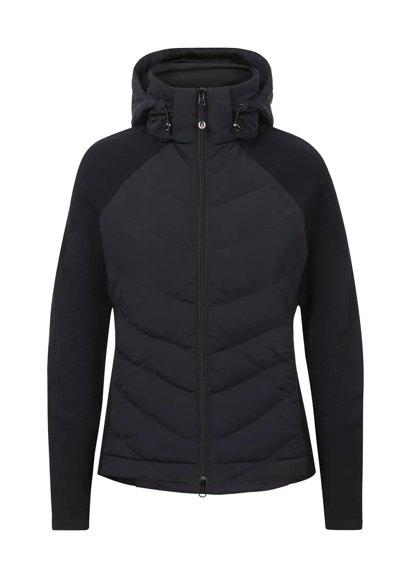 Equitech Hybrid Hooded Quilted Jacket 16
