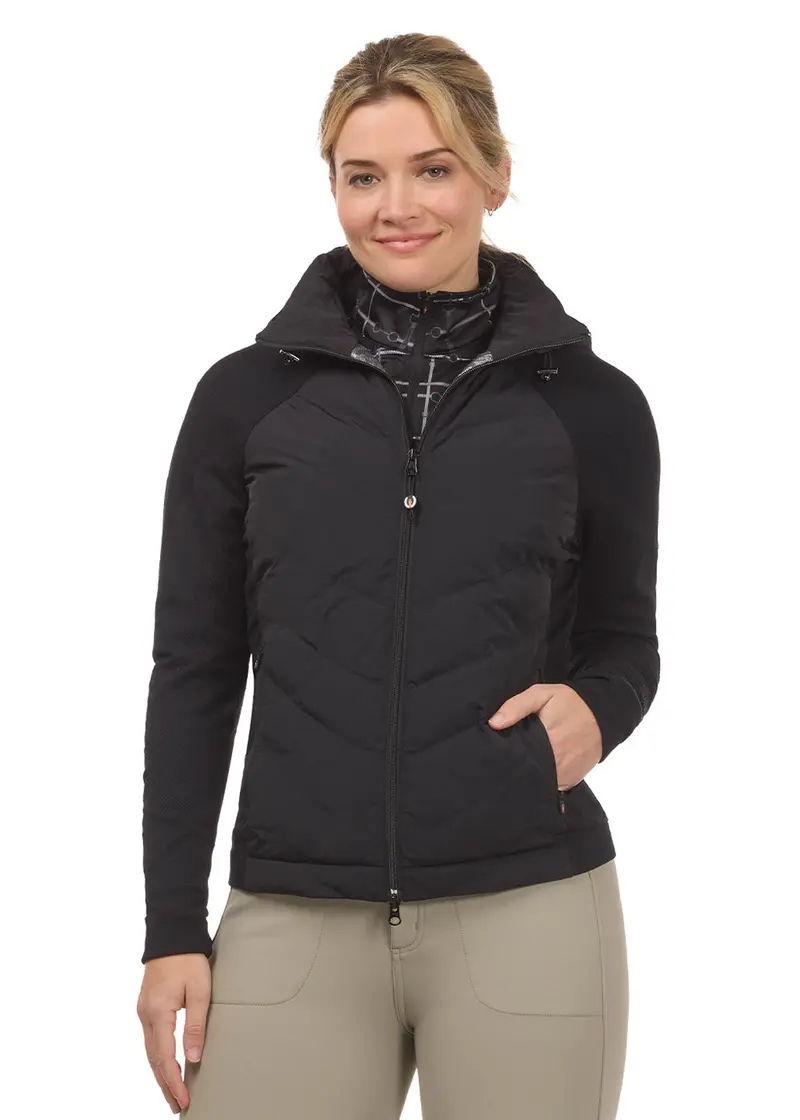 Equitech Hybrid Hooded Quilted Jacket 17