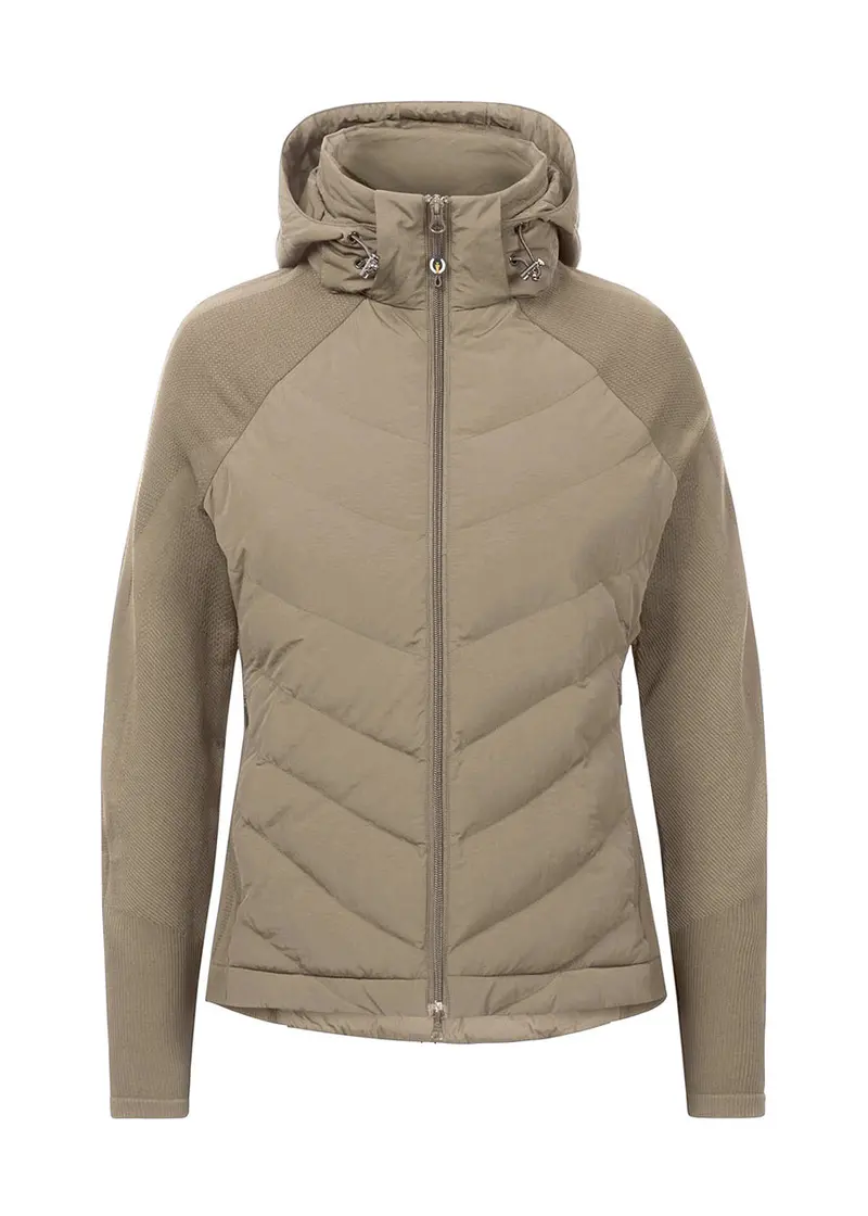 Equitech Hybrid Hooded Quilted Jacket 8