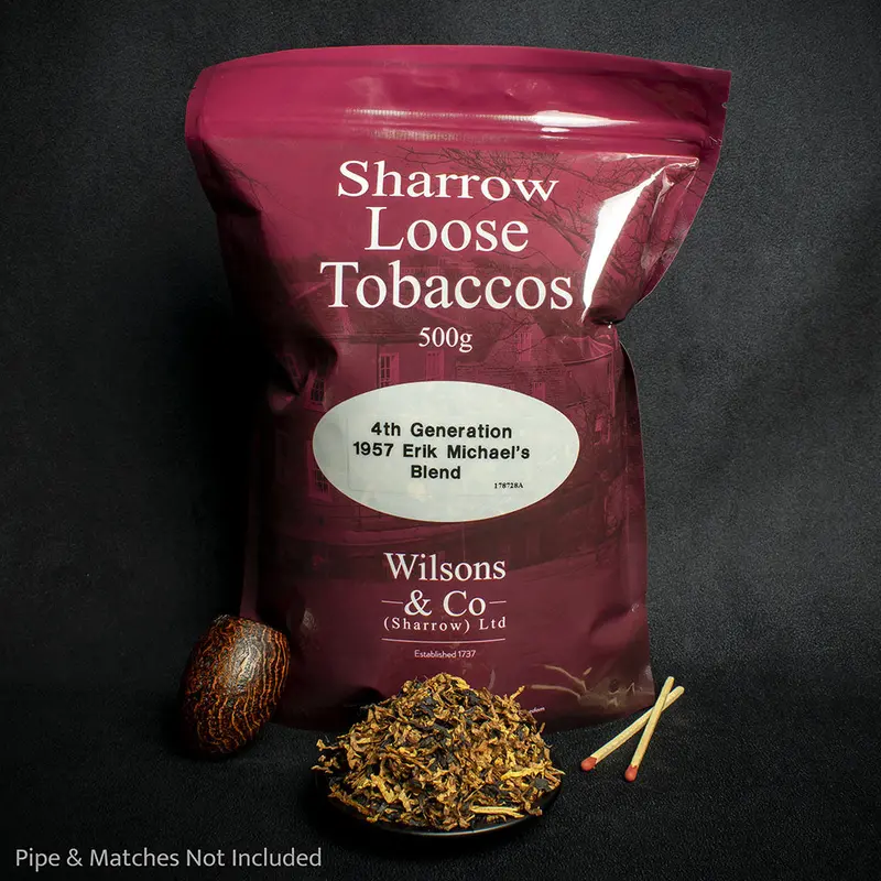 Erik Stokkebye 1957 Erik Michael's Blend Pipe Tobacco - 25G Loose 2