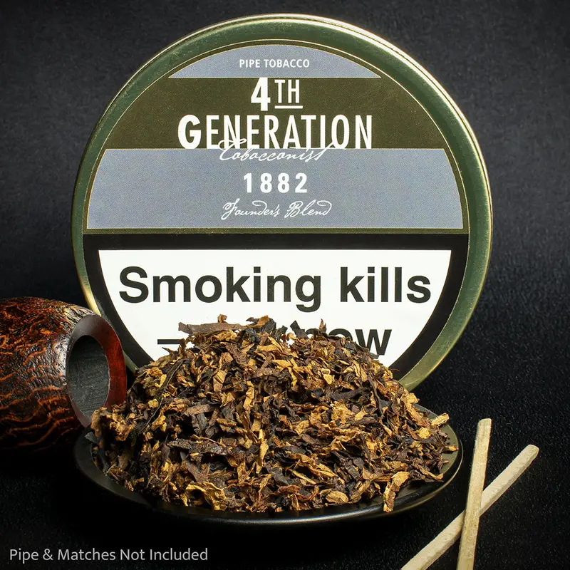 Erik Stokkebye 4Th Generation 1882 Pipe Tobacco - 50G Tin 1