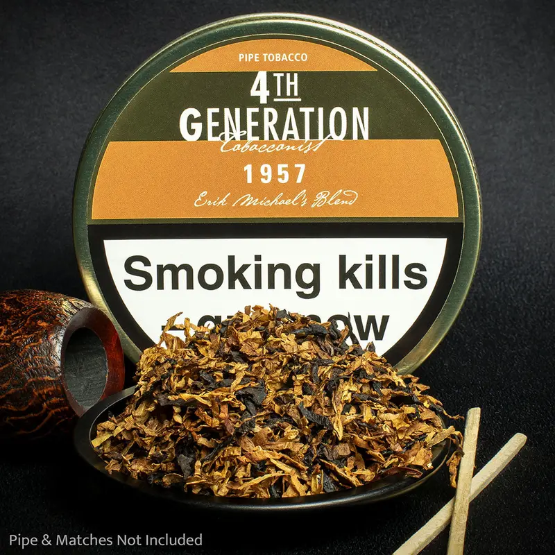 Erik Stokkebye 4Th Generation 1957 Pipe Tobacco - 50G Tin 1