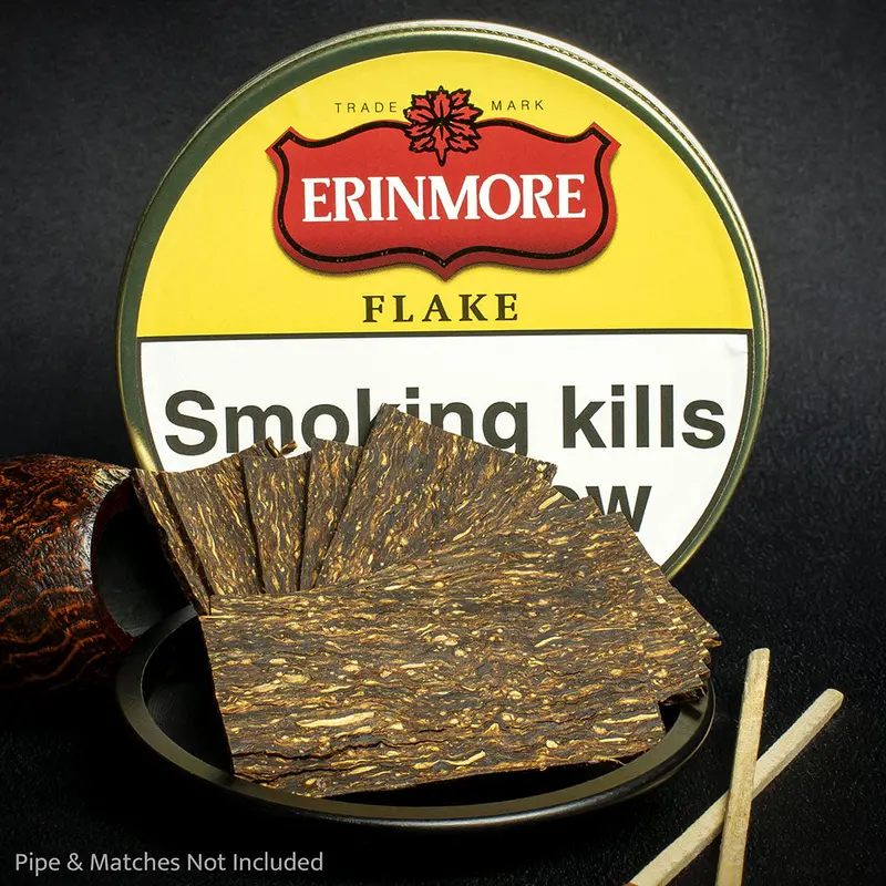Erinmore Flake Pipe Tobacco - 50G Tin 1