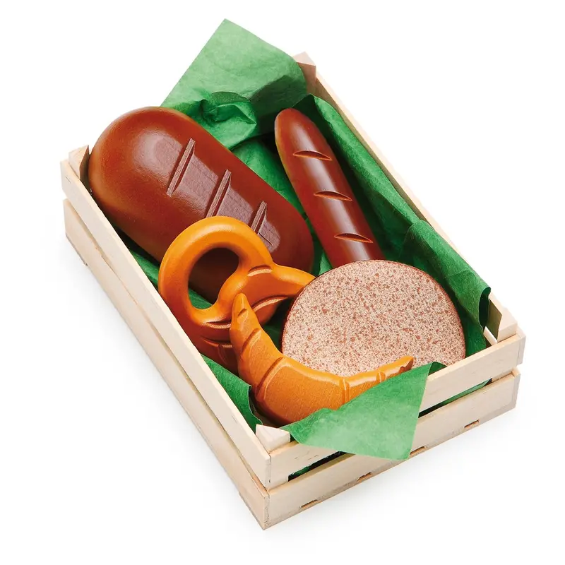 Erzi Assorted Baked Goods Wooden Play Food Set 1