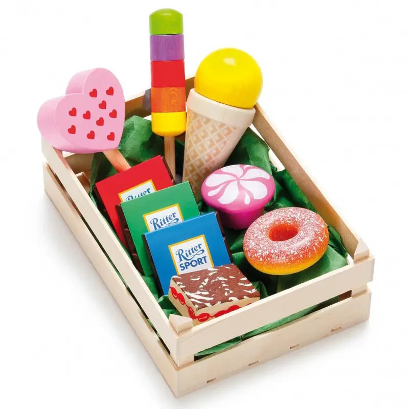 Erzi Assorted Candies Wooden Play Food Set 1