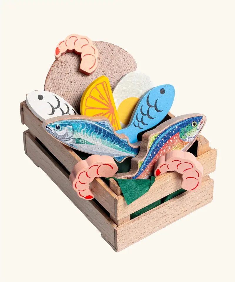 Erzi Assorted Fish Crate Set 1