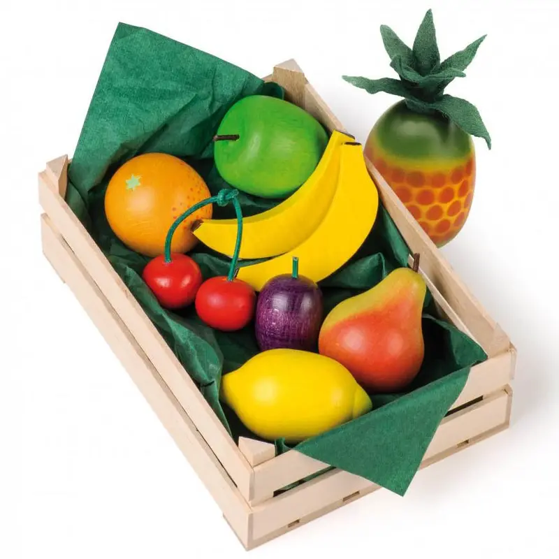 Erzi Assorted Fruits Wooden Play Food Set 1