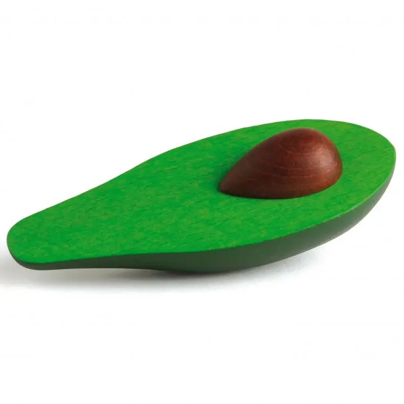 Erzi Avocado Half Wooden Play Food 1