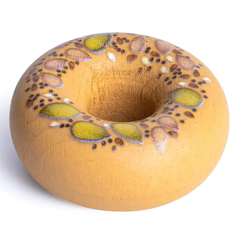 Erzi Bagel Wooden Play Food 1