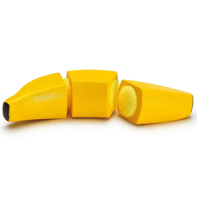 Erzi Banana To Cut Wooden Play Food 2