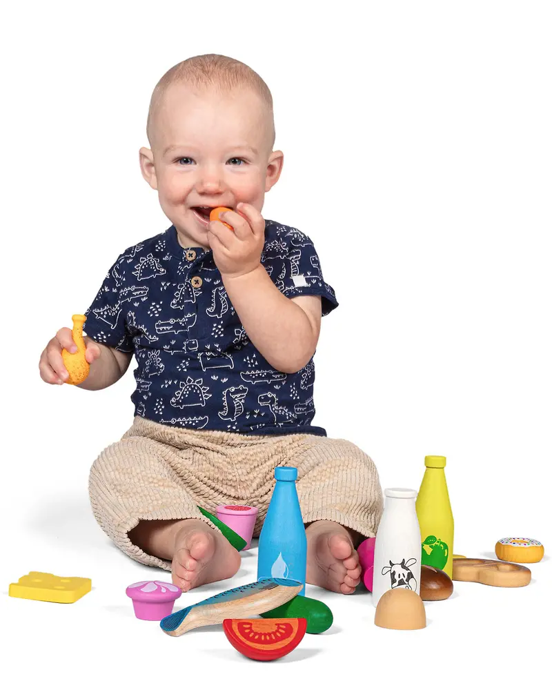 Erzi Big Box Junior Assortment Wooden Play Food Set 2