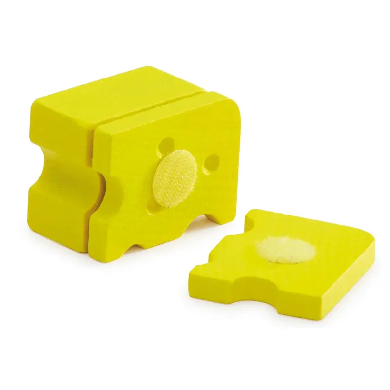 Erzi Cheese To Cut Wooden Play Food 1