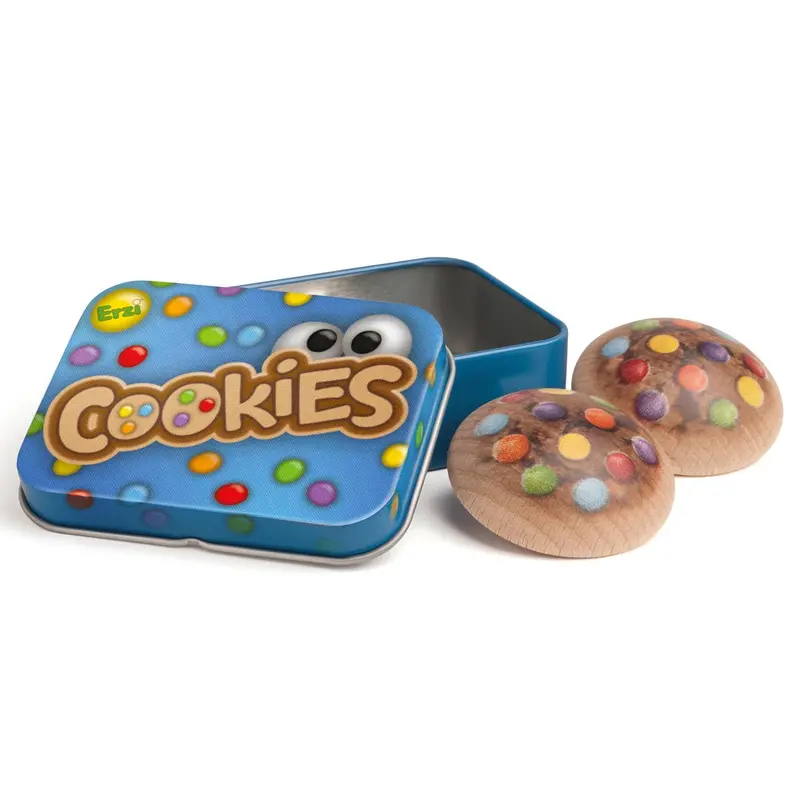 Erzi Cookies In A Tin Wooden Play Food 1