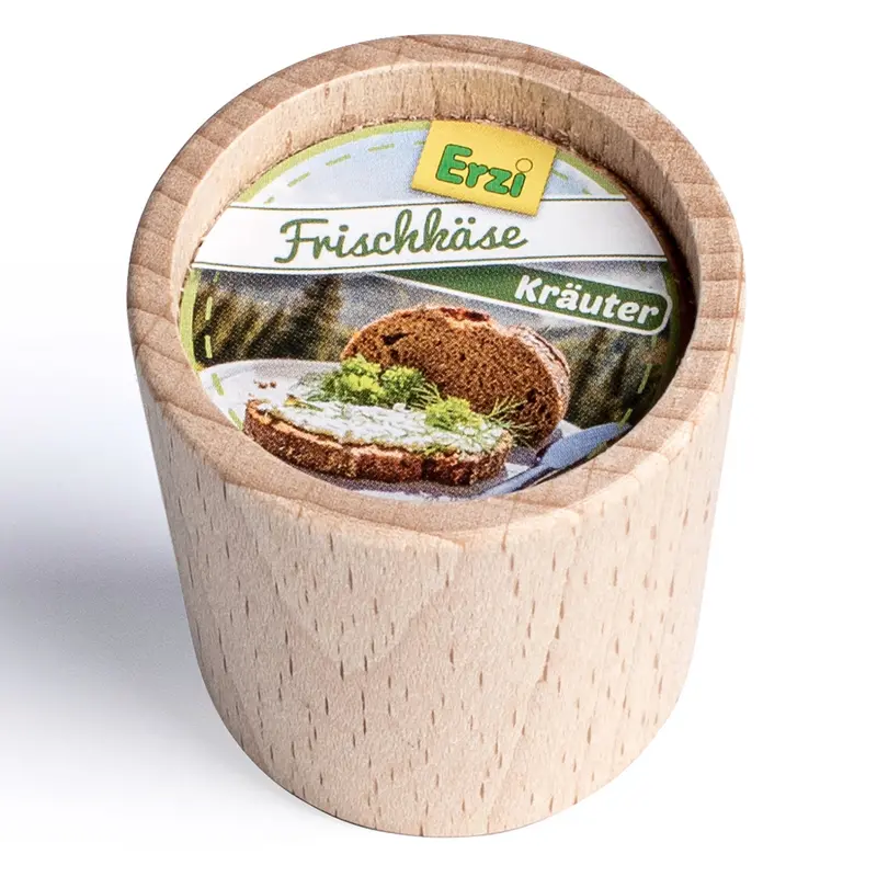 Erzi Cream Cheese Wooden Play Food 1