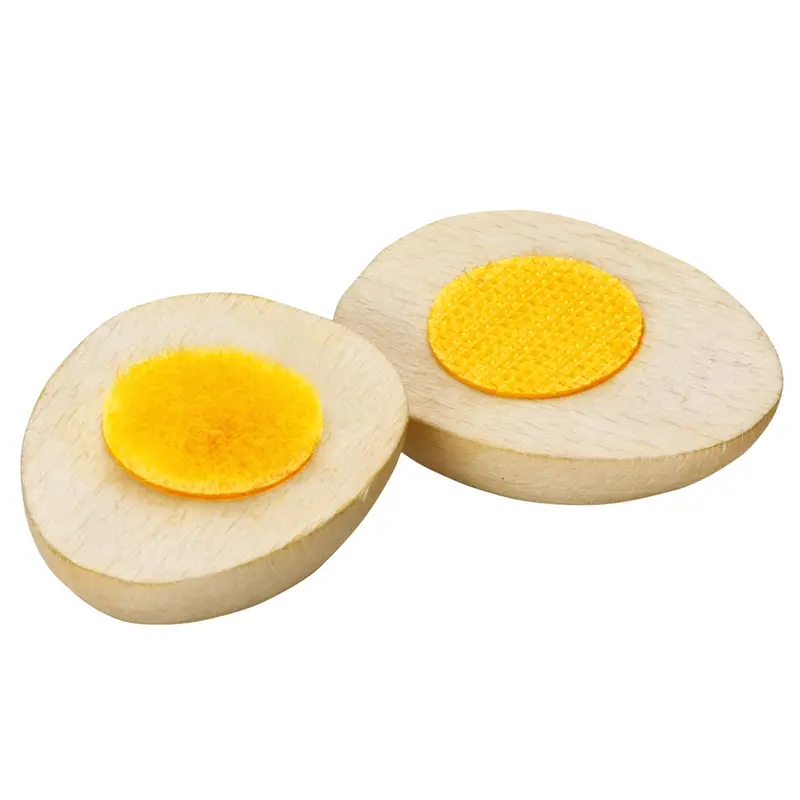 Erzi Egg To Cut Wooden Play Food 1