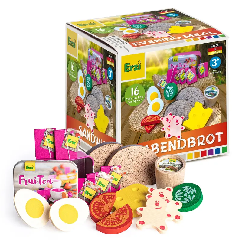 Erzi Evening Meal Assortment Wooden Play Food Set 2