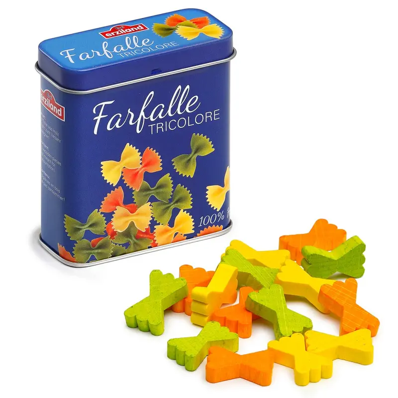 Erzi Farfalle In A Tin Wooden Play Food 1