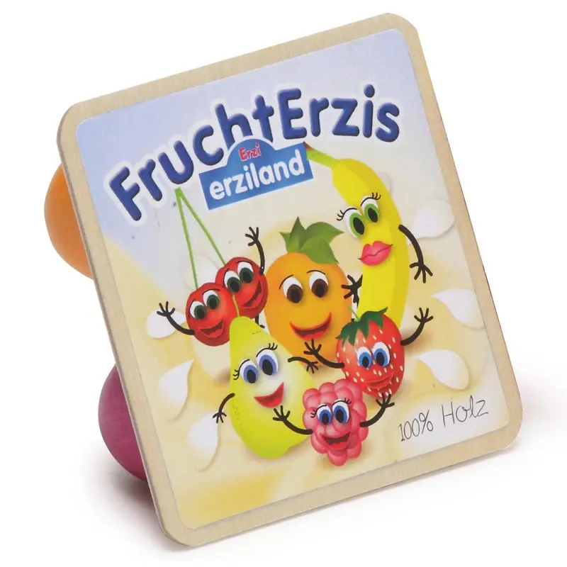 Erzi Fruit Erzi Yogurts Wooden Play Food 1