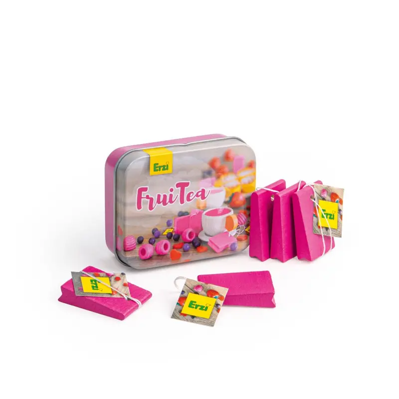 Erzi Fruit Tea In A Tin Wooden Play Food 1