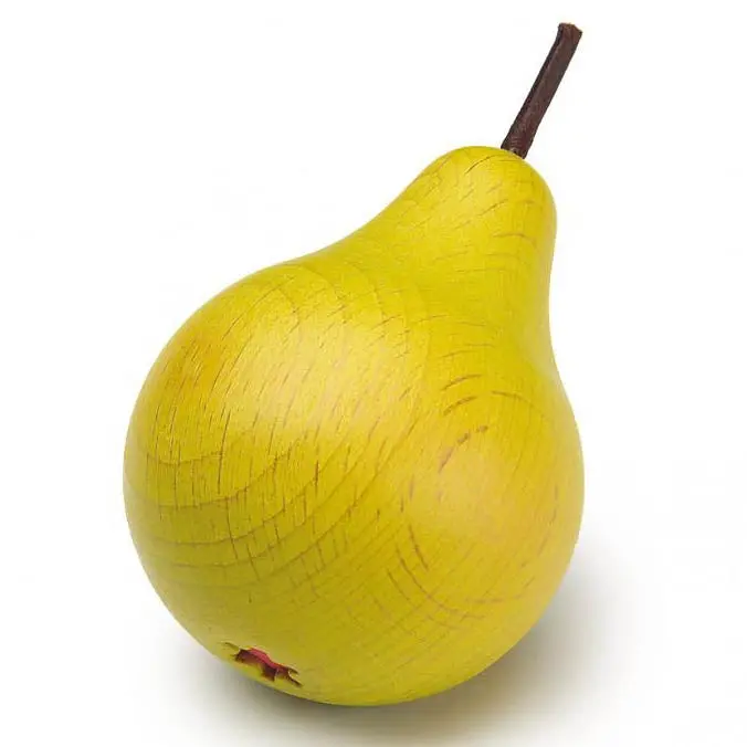 Erzi Green Pear Wooden Play Food 1