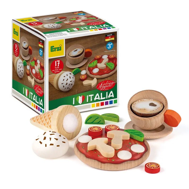 Erzi Italian Assortment Wooden Play Food Set 1