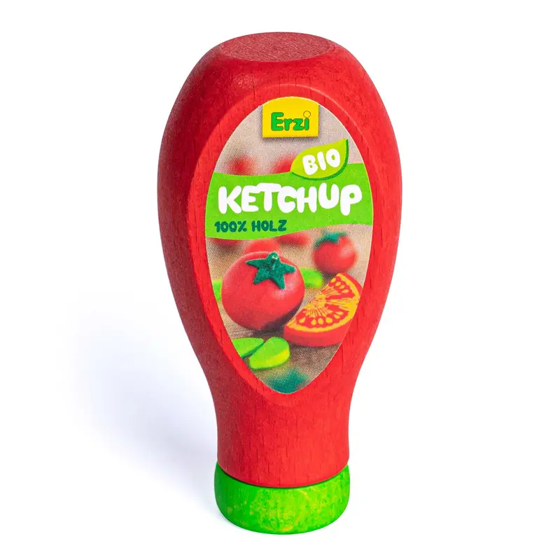 Erzi Ketchup Wooden Play Food 1