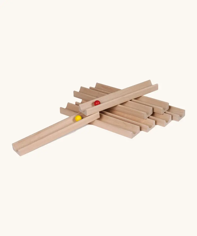 Erzi Large Wooden Team Marble Run Set 1