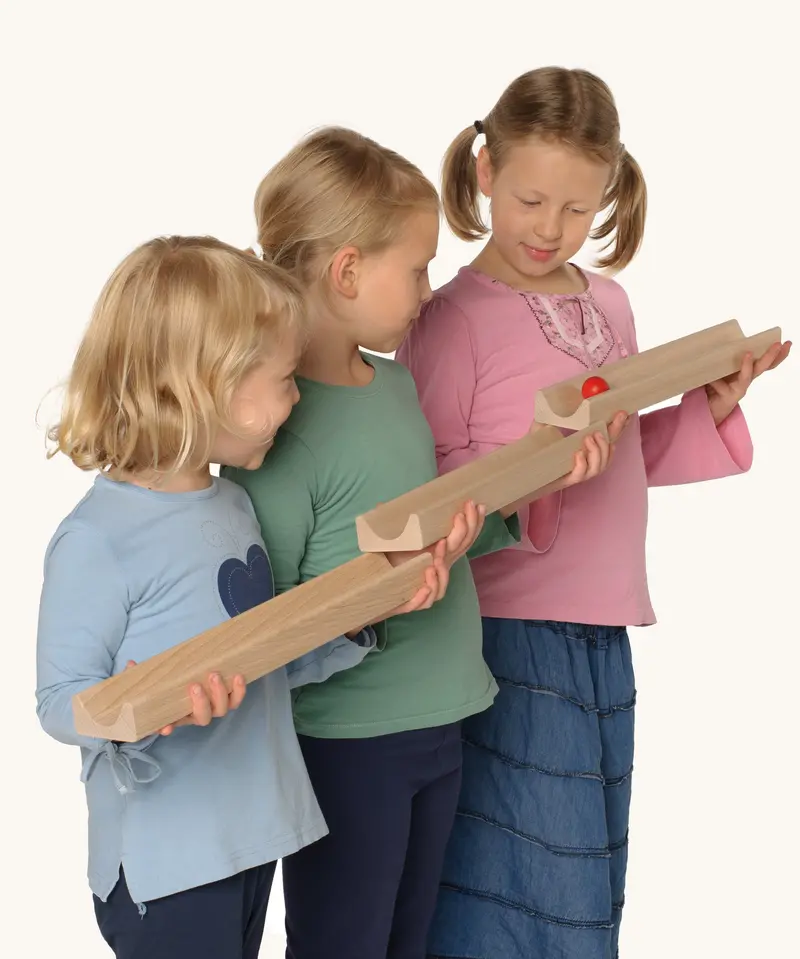 Erzi Large Wooden Team Marble Run Set 2
