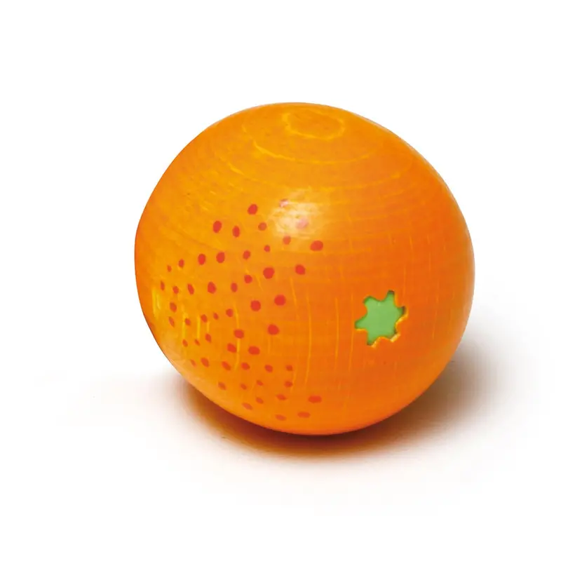 Erzi Orange Wooden Play Food 1