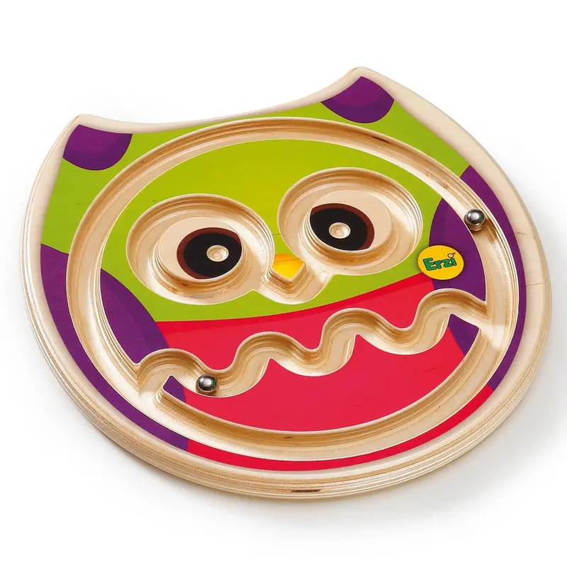Erzi Owl Marble Maze Balance Game 1