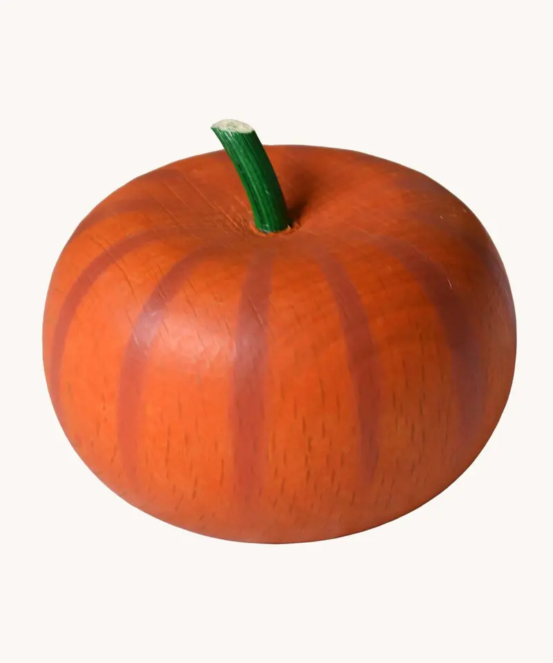 Erzi Pumpkin Wooden Play Food 1