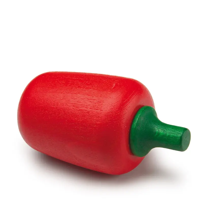 Erzi Red Pepper Wooden Play Food 1