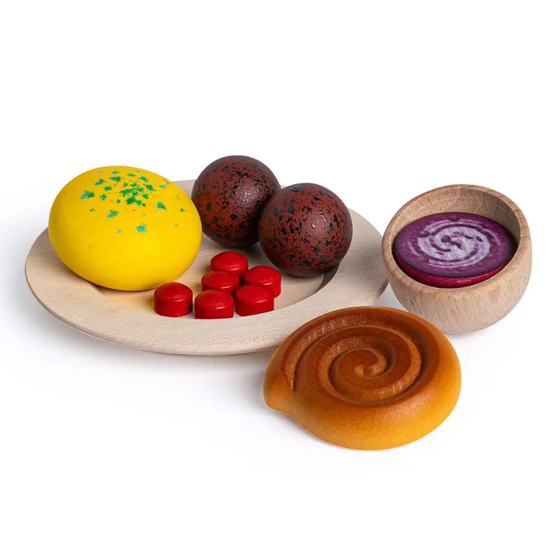 Erzi Scandinavian Assortment Wooden Play Food Set 1