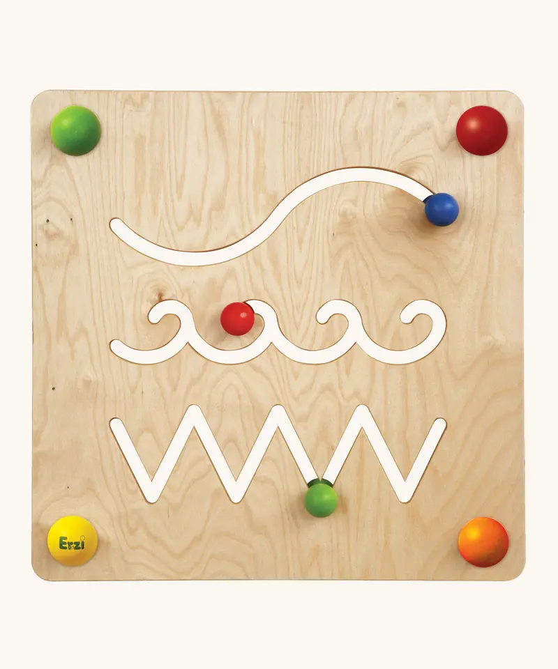 Erzi Sensory Path & Track Wall Board 1