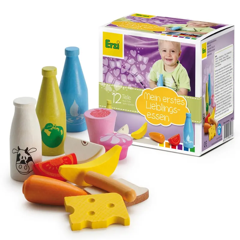 Erzi Shop Assortment Wooden Play Food Set 1