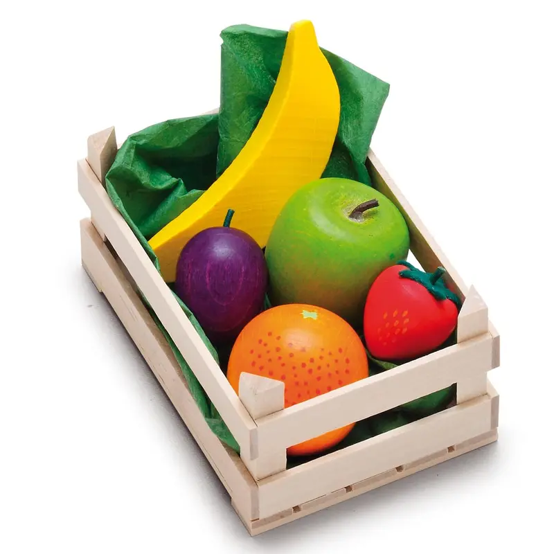 Erzi Small Assorted Wooden Fruits Play Food Set 1