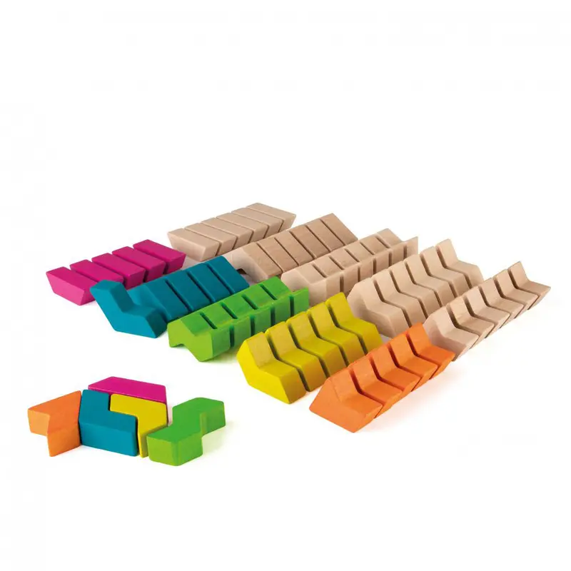 Erzi Stacking Maximix Geoblocks Building Set 2