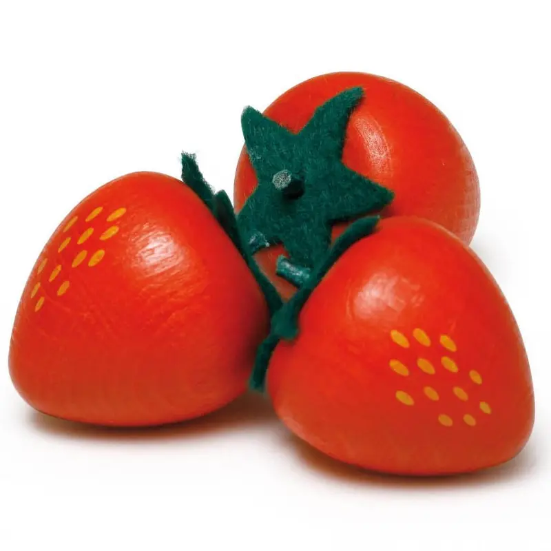 Erzi Strawberry Wooden Play Food 1