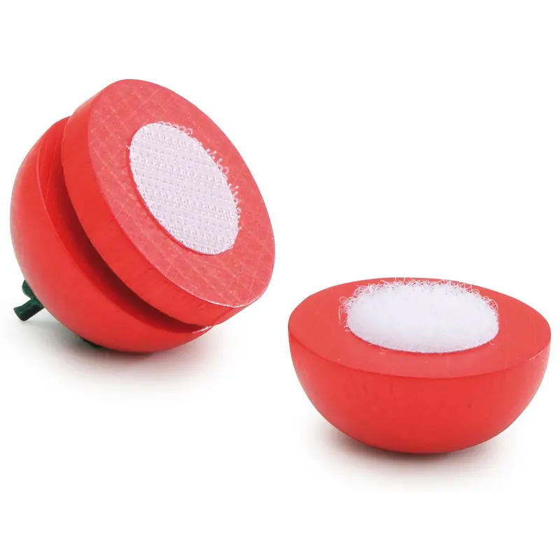 Erzi Tomato To Cut Wooden Play Food 2