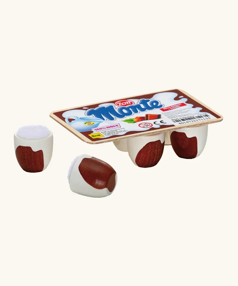 Erzi Toy Chocolate Dessert Pots 1