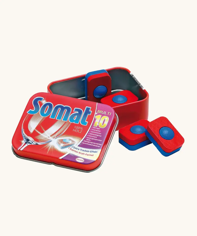 Erzi Toy Dishwasher Tabs In A Tin 1