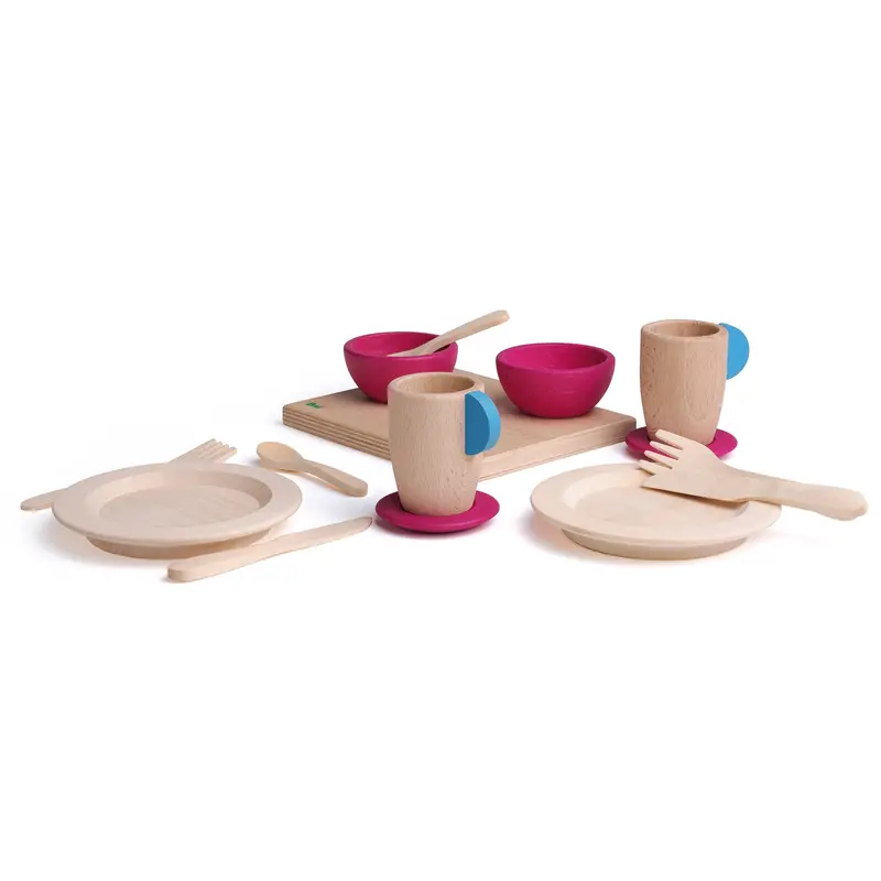 Erzi Wooden Toy Crockery Set 1