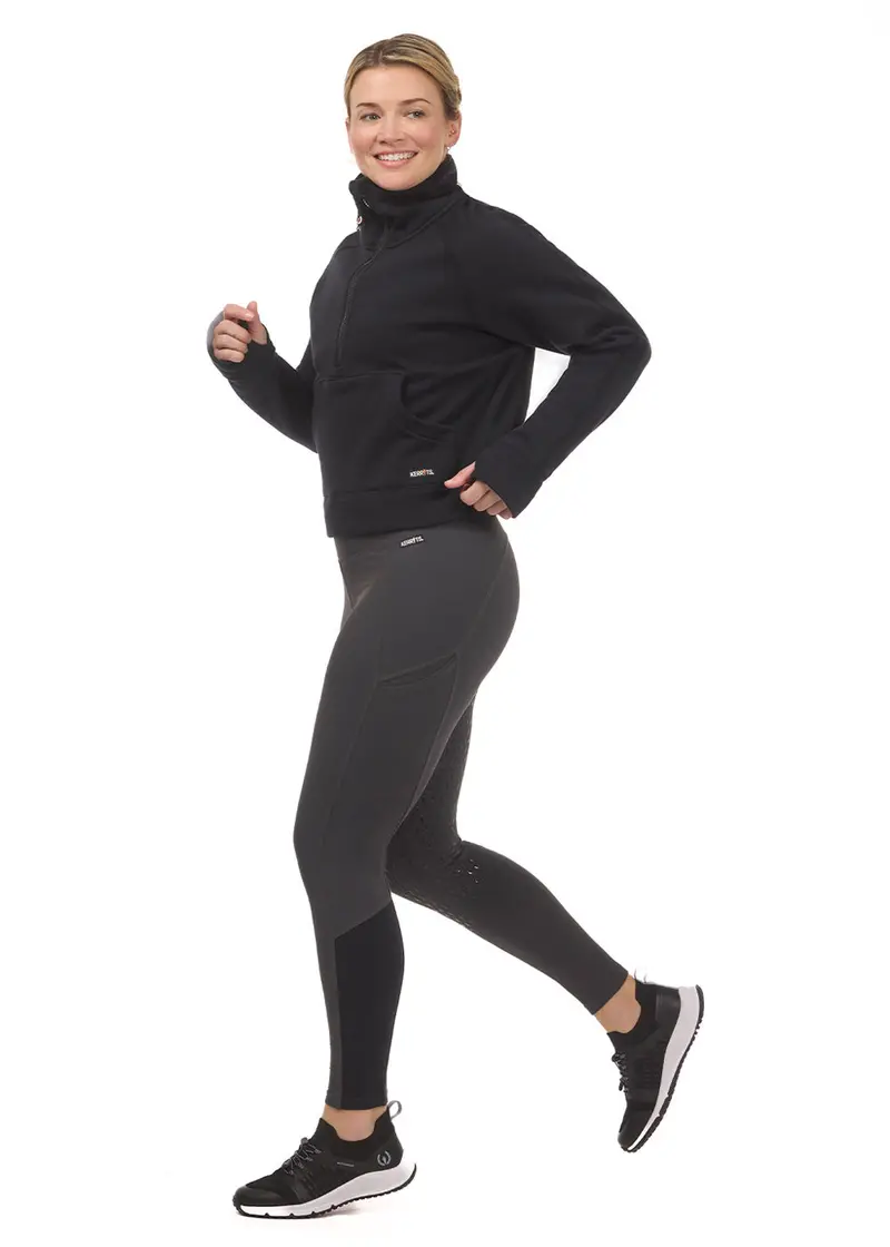 Etched Equine Half Zip Sweatshirt 11