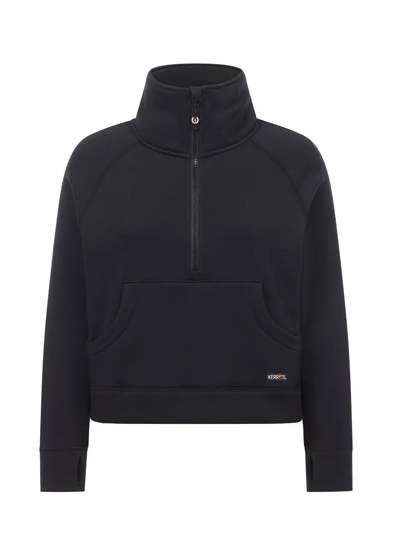 Etched Equine Half Zip Sweatshirt 12