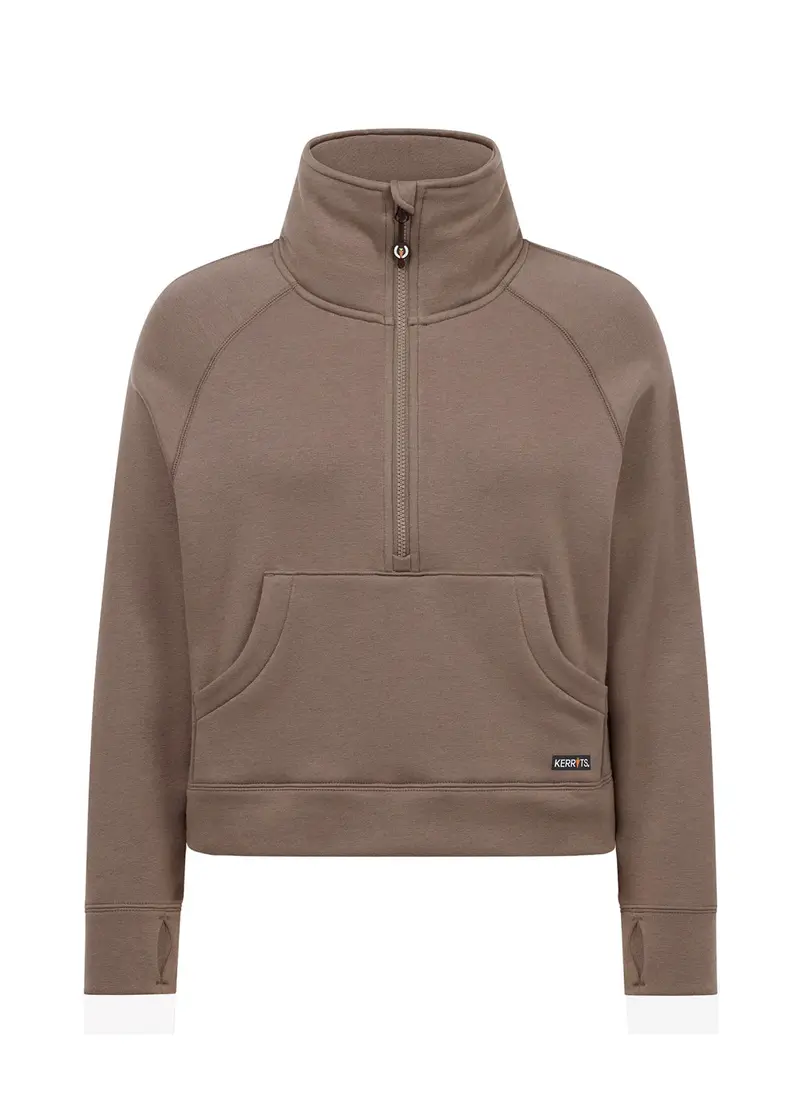 Etched Equine Half Zip Sweatshirt 18