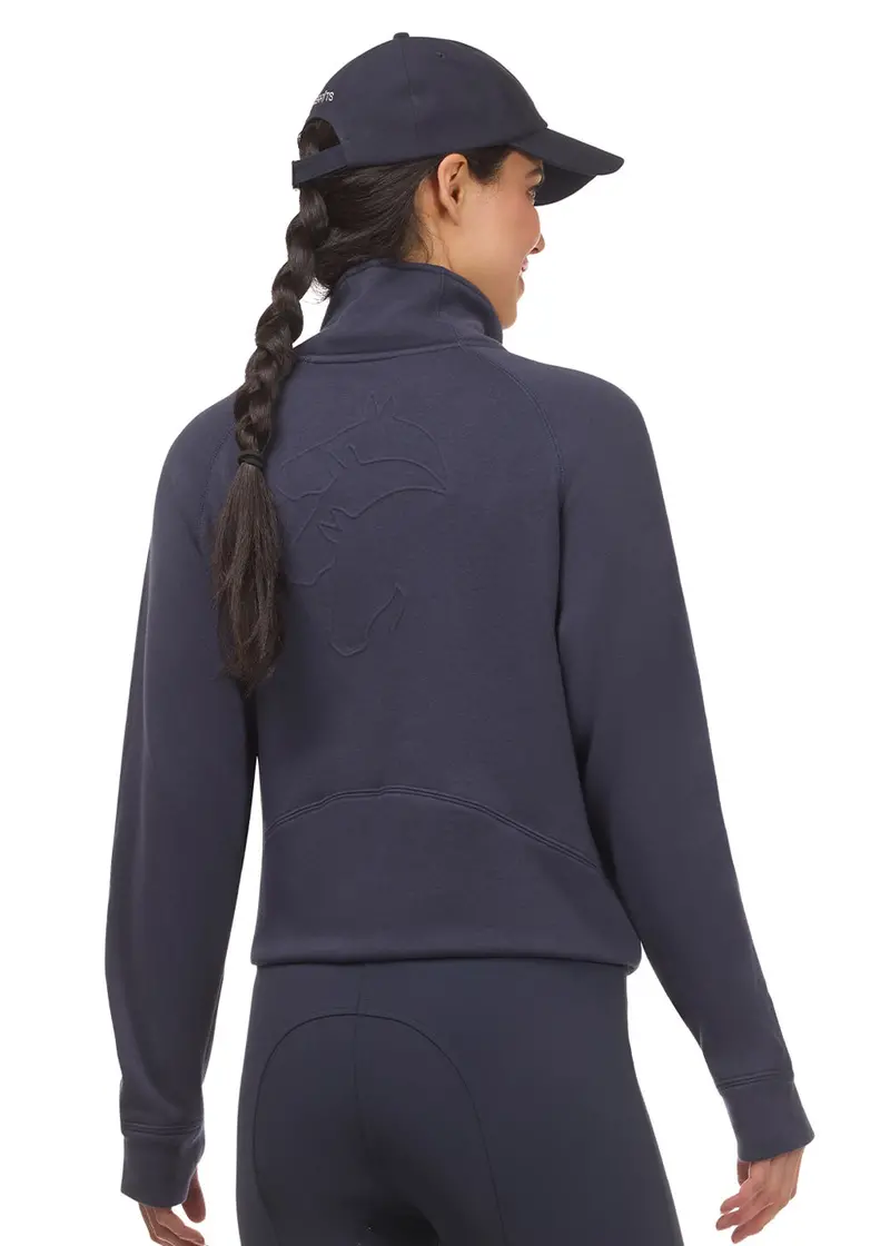 Etched Equine Half Zip Sweatshirt 2