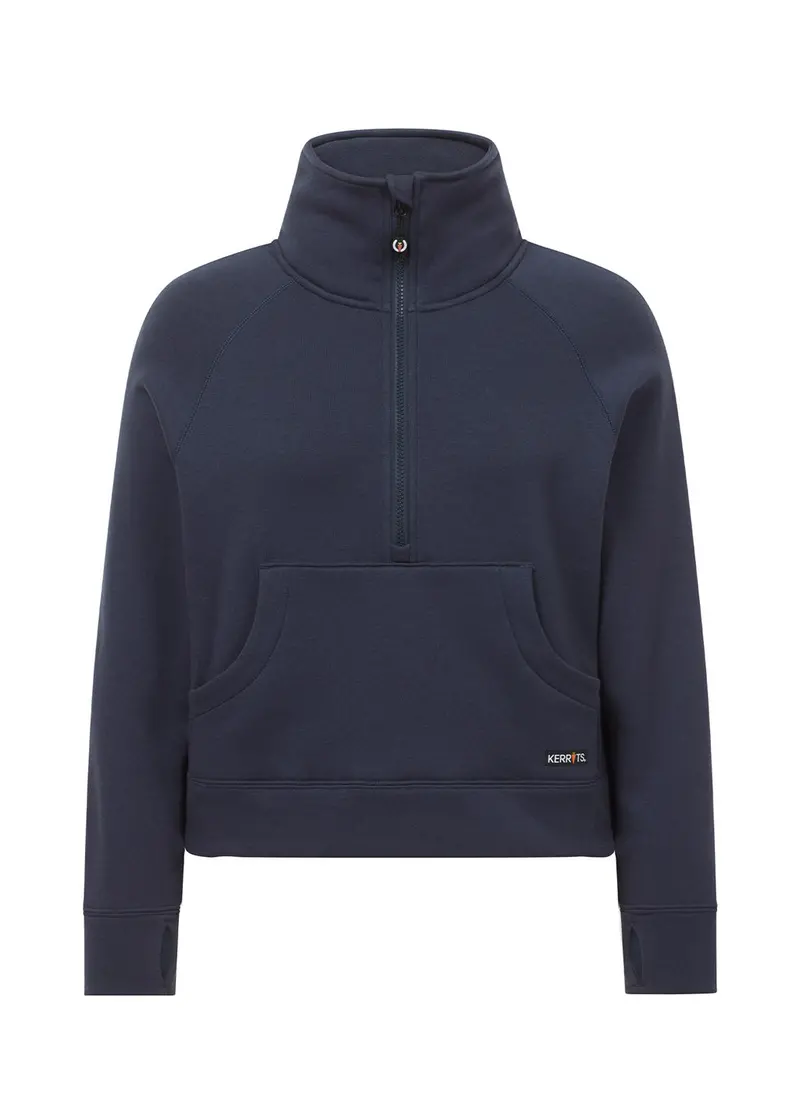 Etched Equine Half Zip Sweatshirt 6